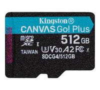 Kingston Canvas Go! Plus microSDXC 512 GB, Carte mémoire