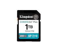 Kingston Carte mémoire SDXC Canvas Go Plus Gen4 200 Mo/s C10 UHS-I U3 V30 1 To