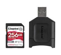 Kingston MLPR2/256GB Carte SD + Lecteur de carte ( 256GB SDXC React Plus SDR2 + MLP lecteur SD )