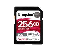 Canvas React Plus - Carte mémoire flash - 256 Go - Video Class V90 / UHS-II U3 / Class10 - SDXC UHS-II