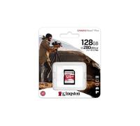 Kingston Carte SDXC Canvas React Plus 128 Go UHS-II U3 V60 280/100 Mo/s
