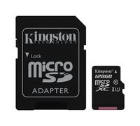 Kingston Canvas Select - Carte mémoire flash (adaptateur microSDXC vers SD inclus(e)) - 128 Go - UHS-I U1 / Class10 - microSDXC UHS-I