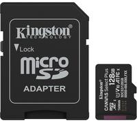 Kingston 128GB microSDXC Canvas Select Plus Gen3 150MB/s A1 Card + Adapter - Carte SD