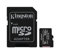 Carte mémoire flash Kingston Canvas Select Plus - 512 Go - A1 / Video Class V30
