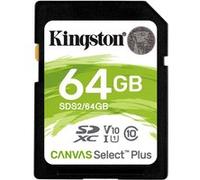 Kingston Canvas Select Plus - Carte mémoire flash - 64 Go - Video Class V10 / UHS-I U1 / Class10 - SDXC UHS-I G