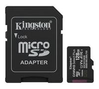 Kingston Canvas Select Plus Carte mémoire microSD 128GB microSDXC Gen3 150MB/s A1 Adaptateur SD Inclus - SDCS3/128GB