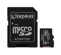 Kingston Technology Canvas Select Carte micSDXC Plus 100R A1 C10 de 256 Go + ADP