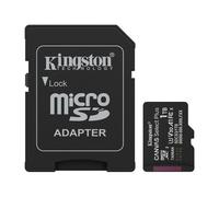 KINGSTON Canvas Select Plus Carte mémoire microSDXC 1To Gen3 150MB/s A1 Adaptateur SD Inclus
