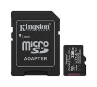KINGSTON Canvas Select Plus Carte mémoire microSDXC 256Go Gen3 150MB/s A1 Adaptateur SD Inclus