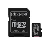 Kingston Canvas Select Plus Carte MIcro SD SDCS2/256GB Class 10 + Adaptateur inc