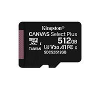 Kingston Canvas Select Plus Carte MIcro SD SDCS2/512GBSP Class 10