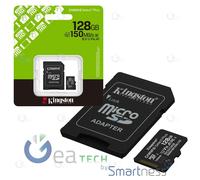 KINGSTON CANVAS SELECT PLUS MicroSd HC SDCS3 MicroSdX 128GO CL10 150MO/S