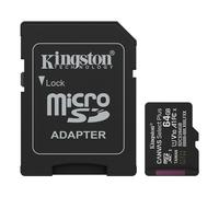 Kingston Carte Mémoire 64GB CANVAS SELECT PLUS Gen3