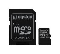 Kingston - Carte mémoire flash (adaptateur microSDXC vers SD inclus(e)) - 256 Go - UHS Class 1 / Class10 - microSDXC UHS-I
