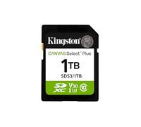 Kingston Canvas Select Plus - Carte mémoire flash - 1 To - Video Class V30 / UHS-I U3 / Class10 - SDXC UHS-I