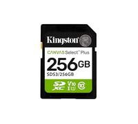 Kingston Carte mémoire flash Canvas Select Plus 256 Go SDXC UHS‑I V10 U1 Class10