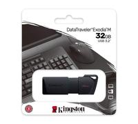 Kingston Clé USB Data Traveler Exodia M - USB 3.2 Gen 1 (3.1 Gen 1) - 32 Go - noir