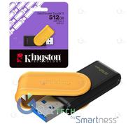 KINGSTON Clés USB 512GB DATATRAVELER EXODIA S DTXS USB 3.2 GEN 1 USB RAPIDE