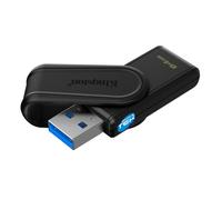 Kingston DataTraveler Exodia S Clé USB - 64Go - USB 3.2 Gen 1 - USB Type A - Noir/Noir - DTXS/64GB