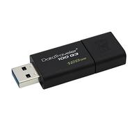 Kingston DataTraveler 100 G3- DT100G3/218GB USB 3.0 Clé USB , 128 GB, Noir