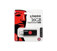 Kingston DataTraveler 106 ( DT106/16GB) USB 3.0, Flash Drive, 16GB, rosso e nero