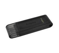 Kingston DataTraveler 70 - Clé USB 3.2 Gen 1 Type-C 128 Go - Portable pour Ordinateurs, Tablettes et Téléphones