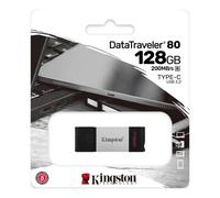 Kingston DataTraveler 80 Clé USB USB-C 3.2 Mémoire 32GB 64GB 128GB 256GB
