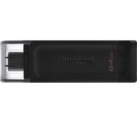 Kingston DataTraveler DT70 (64 Go) Lecteur flash USB-C type-C 3.2 Clé USB Mémoire externe U Disk Memory Stick noir
