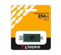 Kingston DataTraveler Duo USB-A + USB-C 3.2-stick 256GB - Clé USB