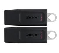 Kingston DataTraveler Exodia DTX/32GB-2P Clé USB 3.2 Gen 1 - avec capuchon de protection et anneaux pour porte-clés de plusieurs couleurs