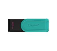 Kingston DataTraveler Exodia S Clé USB - 128Go - USB 3.2 Gen 1 - USB Type A - Noir/Turquoise - DTXS/128GB