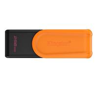 Kingston DataTraveler Exodia S Clé USB - 256Go - USB 3.2 Gen 1 - USB Type A - Noir/Orange - DTXS/256GB