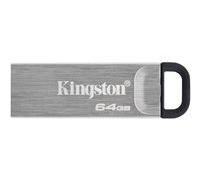 KINGSTON Clé USB DataTraveler® Kyson 64Go - Avec élégant boîtier métal sans capuchon