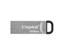 Kingston DataTraveler Kyson USB 3.2 Gen 1 Clé USB 128Go - Avec élégant boîtier métal sans capuchon