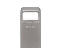 Kingston DataTraveler Micro 3.1 - Clé USB - 64 Go - USB 3.1