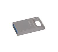 Kingston DataTraveler Micro 3.1 DTMC3/32GB clé USB 3.1 ultra-compacte et sans capuchon, argent