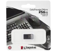 Kingston DataTraveler Micro USB Flash Drive 256GB 200MB/s Metal USB 3.2 Gen 1 -