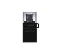 Kingston DataTraveler microDuo3 G2 - DTDUO3G2/32GB Clé microUSB et USB Type-A pour Android OTG, Noir