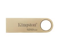 Kingston DataTraveler SE9 Gen 3 - 128Go 220MB/s - Métal - Clé USB 3.2 Gen 1 - Dorée