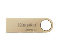 Kingston DataTraveler SE9 Gen 3 - 256Go 220MB/s - Métal - Clé USB 3.2 Gen 1 - Dorée