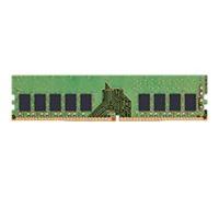 Kingston - DDR4 - module - 16 Go - DIMM 288 broches - 3200 MHz / PC4-25600 - CL22 - 1.2 V - mémoire sans tampon - ECC
