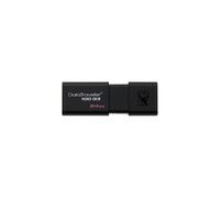 Kingston DT100G3 Clé USB DataTraveler numérique 64 Go USB 3.0 Vitesse de lecture 100 Mo/s Conception à capuchon coulissant - Noir