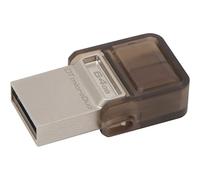Kingston - DTDUO3/64GB - DataTraveler - MicroDuo Clé USB - 64 Go - Noir