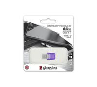 Kingston DTDUO3CG3/64GB Clé USB 64GB Kingston DataTraveler microDuo 3C retail