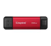 Kingston SSD portable 512GB Double USB‑A/C – USB 3.2 Gen 2, jusqu'à 1050 MB/s