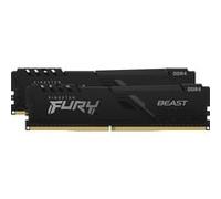 Kingston Technology FURY Beast 64Go 3600MT/s DDR4 CL18 DIMM (Kit de 2) Black