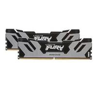 Kingston - Kit mémoire Fury Renegade 96GB (2x48) DDR5-6400 CL32-39-39 noir/argent
