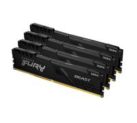 Kingston FURY Beast 128GB (4x32GB) 3200MHz DDR4 CL16 Desktop Speicher Kit mit 4