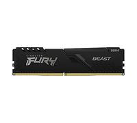 Kingston FURY Beast - DDR4 - module - 16 Go - DIMM 288 broches - 3600 MHz / PC4-28800 - CL18 - 1.35 V - mémoire sans tampon - non ECC - noir G