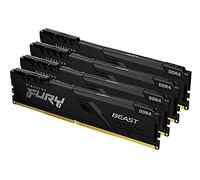 Kingston FURY Beast 32GB (4x8GB) 3000MHz DDR4 CL15 Mémoire Kit pour PC Kit de 4 KF430C15BBK4/32
